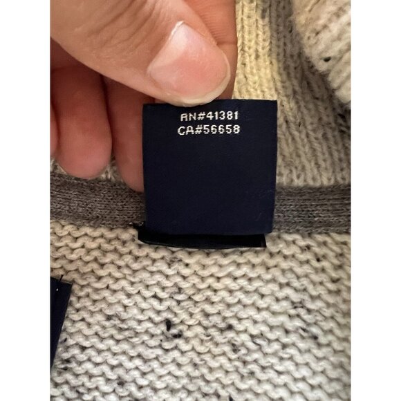 Chaps Men's Henley Sweater Elbow Pads‎ Pullover Button Shawl Collar Size M - Picture 10 of 16